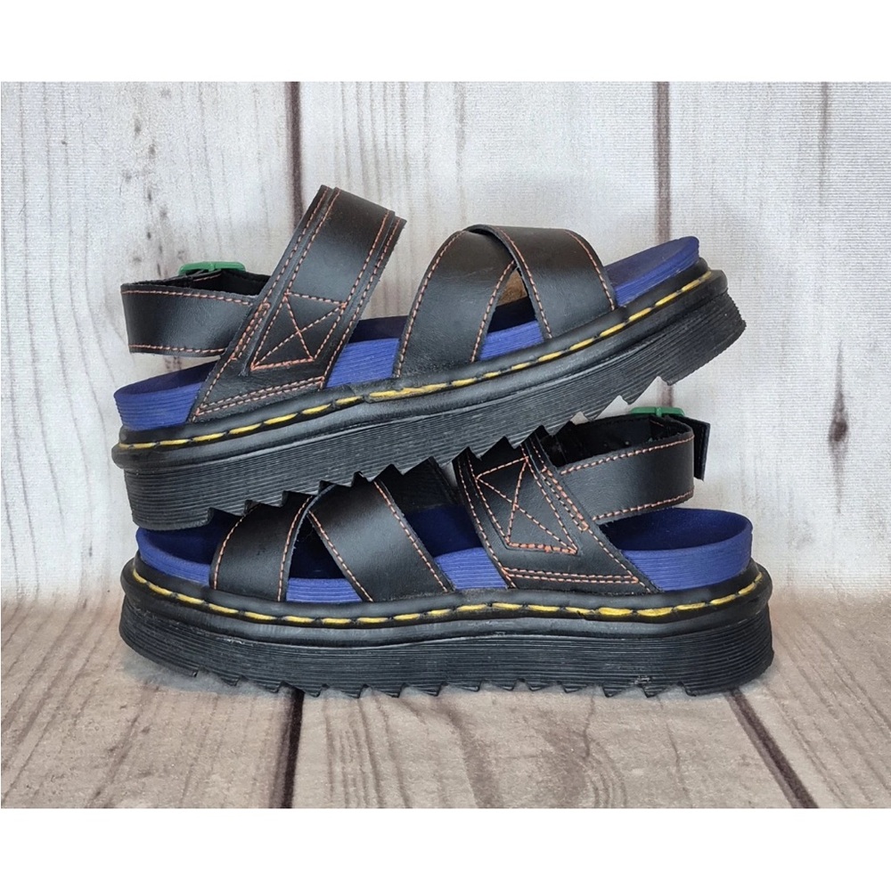Dr. Martens Voss II Colour Block Hydro Sandals Cettire Women's Size 6 - Picture 8 of 12